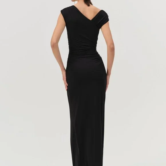 For Love & Lemons Genesis Maxi Dress M / Black